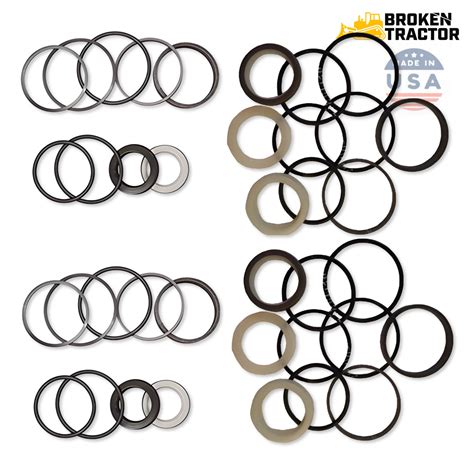 seal kit for boom cylinder jcb skid steer|skid steer cylinder seal kits.